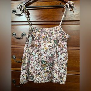 NWT Soma cool nights smocked baby doll top size large